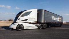 Tesla Semi (walmart truck of the future) (Tesla Model 3)