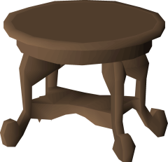 Mahogany table (small, Mahogany s) - OSRS Wiki