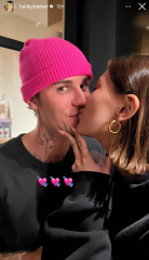 Hailey Baldwin Bieber Kisses Husband Justin Bieber in Sweet New ...