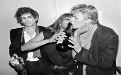 Keith Richards Tina Turner David Bowie