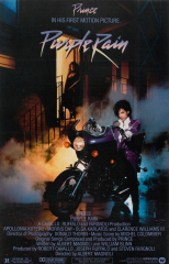 Prince Singer Rock Pop Purple Rain 1984 Movie