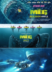 The Meg Movie Jason Statham Film Banner