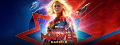 Captain Marvel Movie Brie Larson &quot; &quot; &quot; Banner