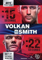 Volkan VS Smith UFC Fight Night 138 MMA Event