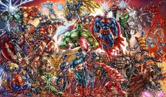 Marvel DC Comics Superhero Characters