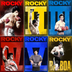 Rocky 1 2 3 4 5 6 Sylvester Stallone Movie