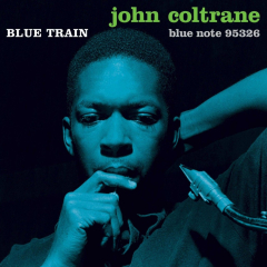 John Coltrane Blue Train Jazz Album Cover