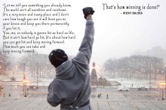 Rocky Balboa Motivational Quote Sylvester Stallone