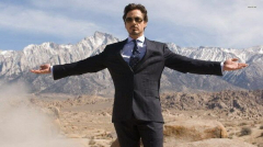 Robert Downey Jr - Iron Man Handsome Actor Super Star