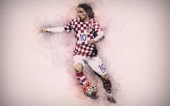 Luka Modric - World Cup 2018 Croatia Soccer Player