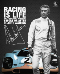 Steve McQueen - USA Racing Driver Actor