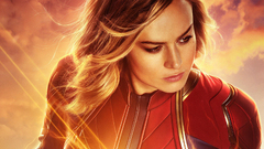 Brie Larson as Captain Marvel!