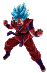 Dragon Ball Super (dragon ball super goku ssj blue kaioken universo 7) (Goku)