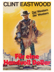 A Fistful of Dollars, German Movie Poster, 1964
