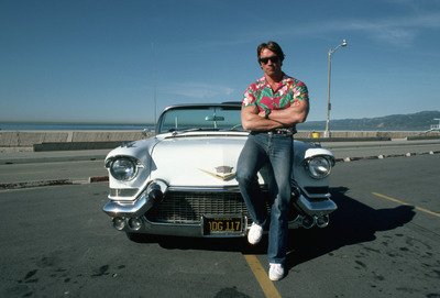 arnold schwarzenegger, young, cars