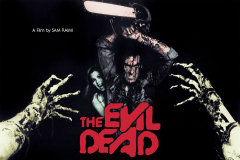 The Evil Dead (Evil Dead) (Evil Dead Chainsaw Postcard)