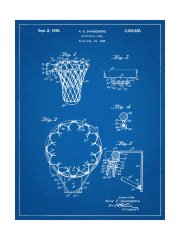 Basketball Goal Patent 1936