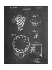 Basketball Goal Patent 1936
