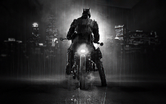 Batman in Batmobile Bike