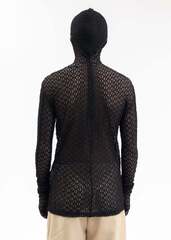 KUSIKOHC MASK LACE TIGHT LS T SHIRT - BLACK | Garmentory