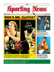 Boston Celtics&#x27; Larry Bird and L.A. Lakers&#x27; Magic Johnson - March 31, 1986