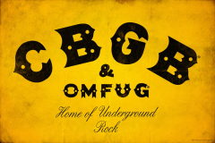 CBGB &amp; OMFUG - Logo