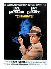 Chinatown, Faye Dunaway, Jack Nicholson, 1974