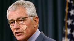 chuck hagel, policies, retirement