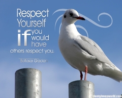 Motivational on Yourself : Respect yourself - Dont Give ...