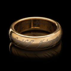 The One Ring by J.R.R. Tolkien (Lord Of The Rings The One Ring Gold Plated)