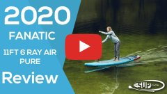 Fanatic Ray Air Pure Inflatable SUP Board (Fanatic Ray Air Enduro Premium Inflatable Stand Up Paddle Board)