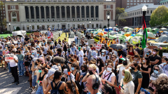 Columbia University protests: Students risk suspension after 2pm ...