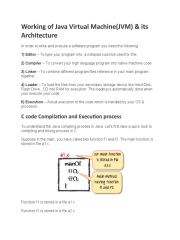 Working of Java Virtual Machine (JVM) & Its Architecture: C Code ...