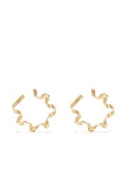 Completedworks twist-detail hoop earrings (Completedworks Coiled Hoop Earrings)