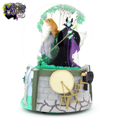 Maleficent (Disney Princess: Sleeping Beauty Musical Waterball Snow Globe Figurine - Maleficent, Diablo)