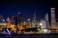 Chicago Skyline (Chicago Night View)