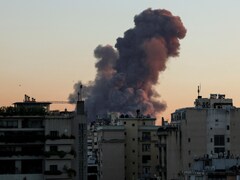 Waves of explosions rock Beirut as Israel says it attacked ...