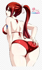 Fairy Tail - Erza Naked Fairy Tail Hentai Png,Erza Scarlet Png ...