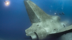 Eerie abandoned passenger plane sits on floor of Red Sea | CNN