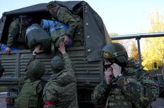 Anger on the front lines and anxiety at as Russia's ...