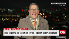 HYBE chair discusses inner-workings of K-pop | CNN Business