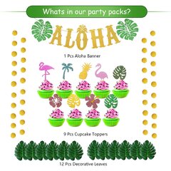 HTOOQ Hawaiian Luau Birthday Party s - Tropical Party ...