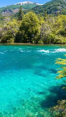 Menendez River, Los Alerces National Park, Patagonia, Argentina ...