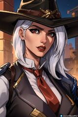 Ashe porn overwatch - little red Ashe by MapleMoon