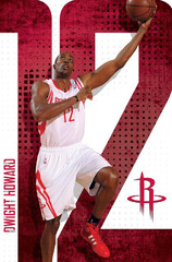 Dwight Howard Houston Rockets NBA Basketball Sports Cool ...