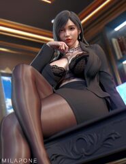 Final Fantasy Rule - Big Breasts, Breasts, Toned Female, Suit ...