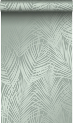 Palm leaves ( Green Rasch-Textil City Chic 347709)