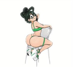 my hero academia, froppy, tsuyu asui,ist name, ass - R34 Vault