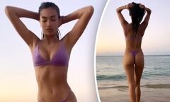 Victoria Secret model Kelly Gale flaunts her figure in a risque ...