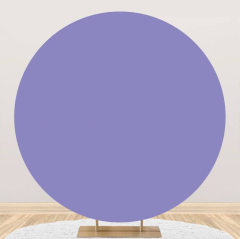 Aoihrraan 180cm Diameter Purple Round Photography Backdrop ...